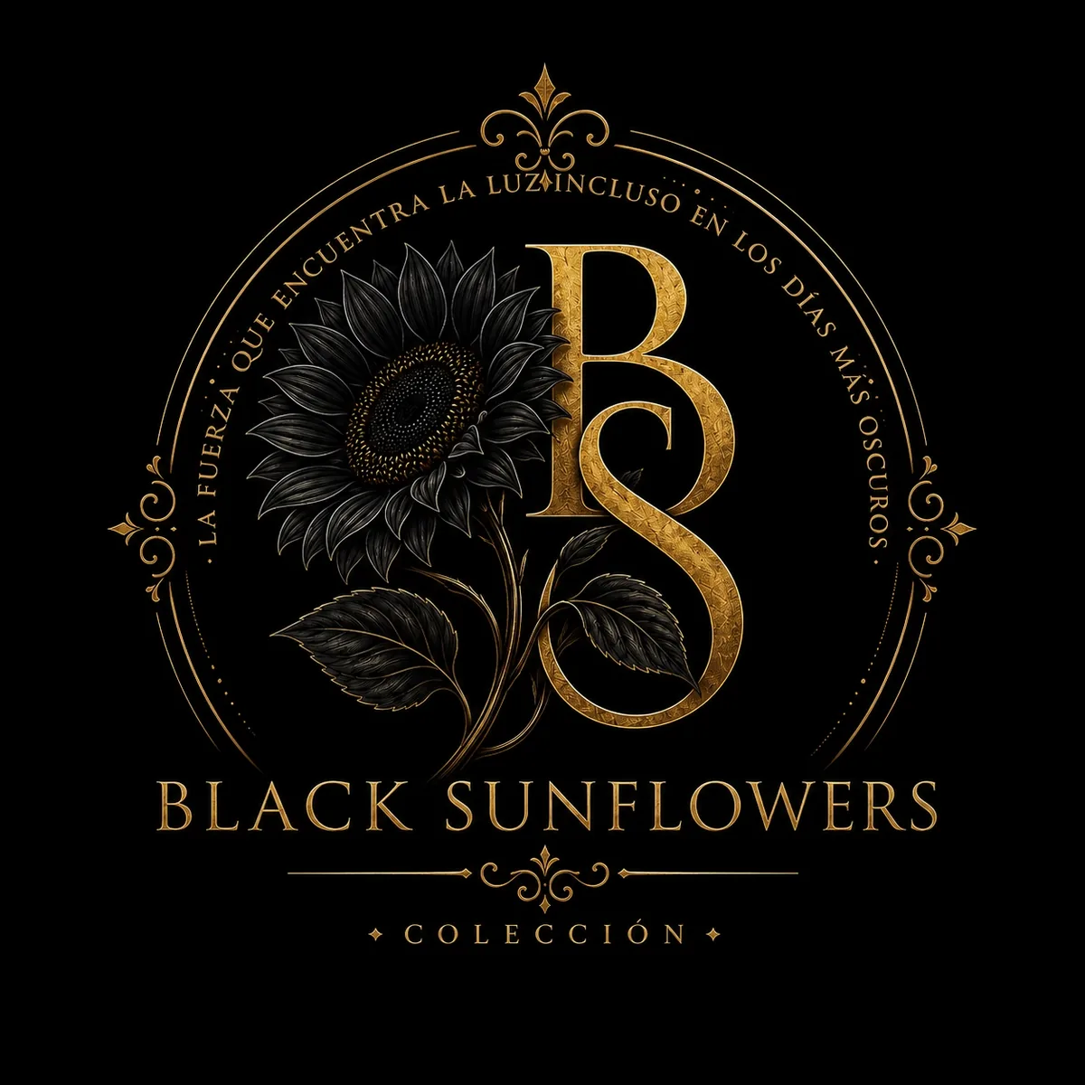 Campos de Black Sunflowers